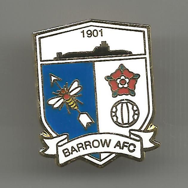 Pin Barrow AFC neues Logo